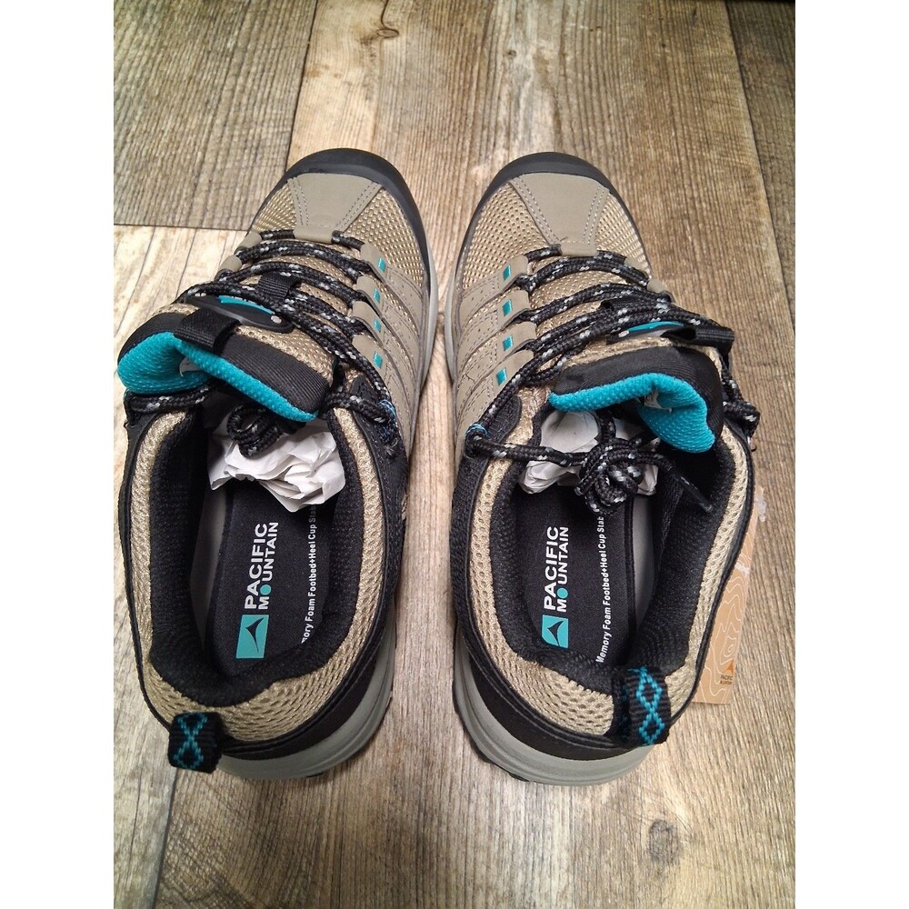 NEW! Pacific Mountain Women's Coosa Low Waterproof Hiking Shoes, Size 6 - Picture 7 of 9